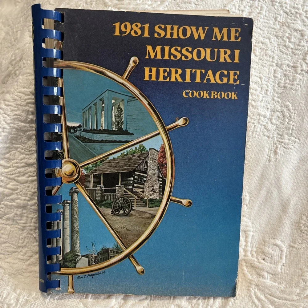 VTG 1981 Show Me Missouri Heritage Cook Book